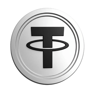 Représentation graphique du stablecoin Tether USDT dans un guide de trading destiné aux débutants